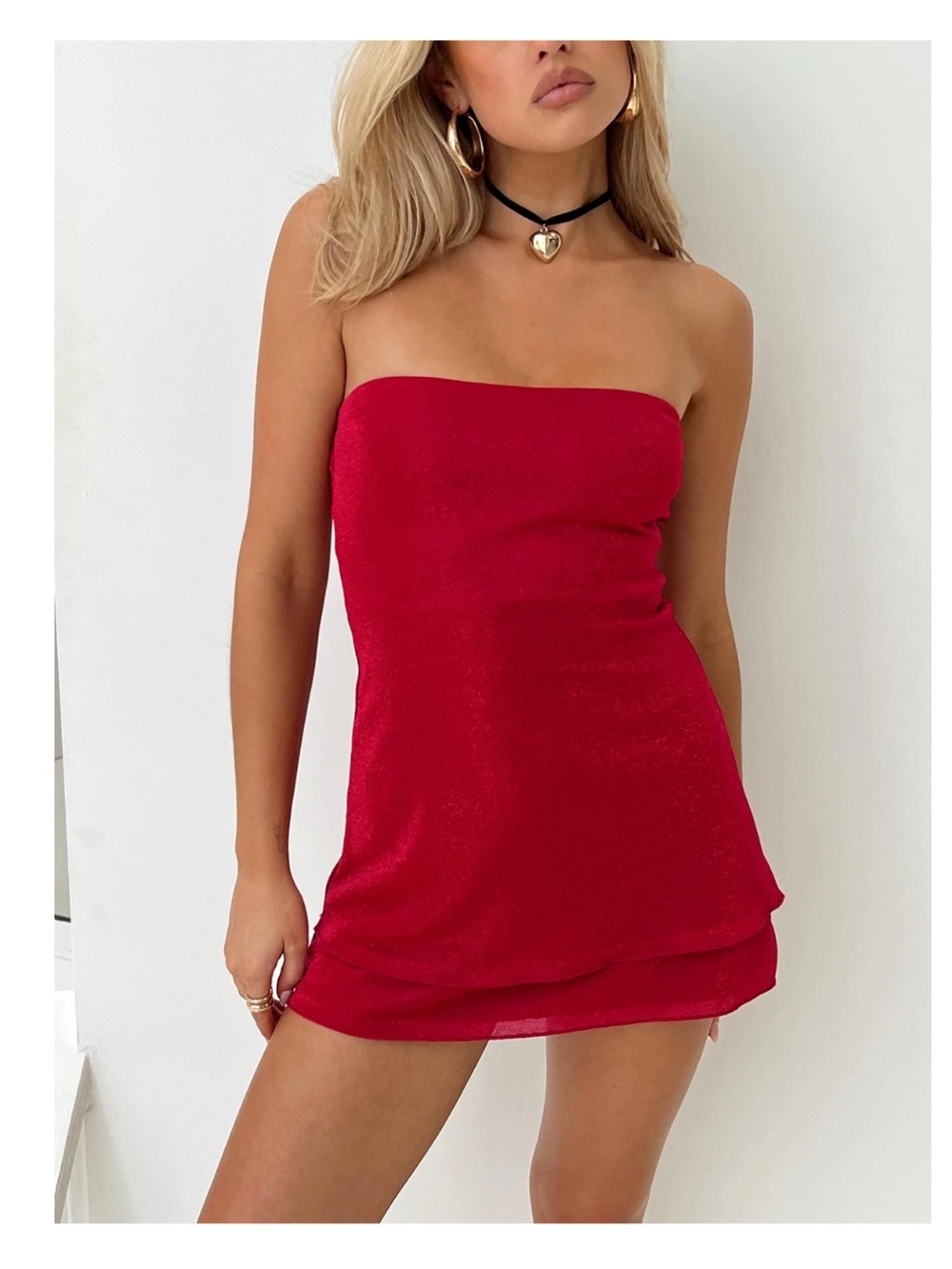 Princess Polly Carette Strapless Mini Dress